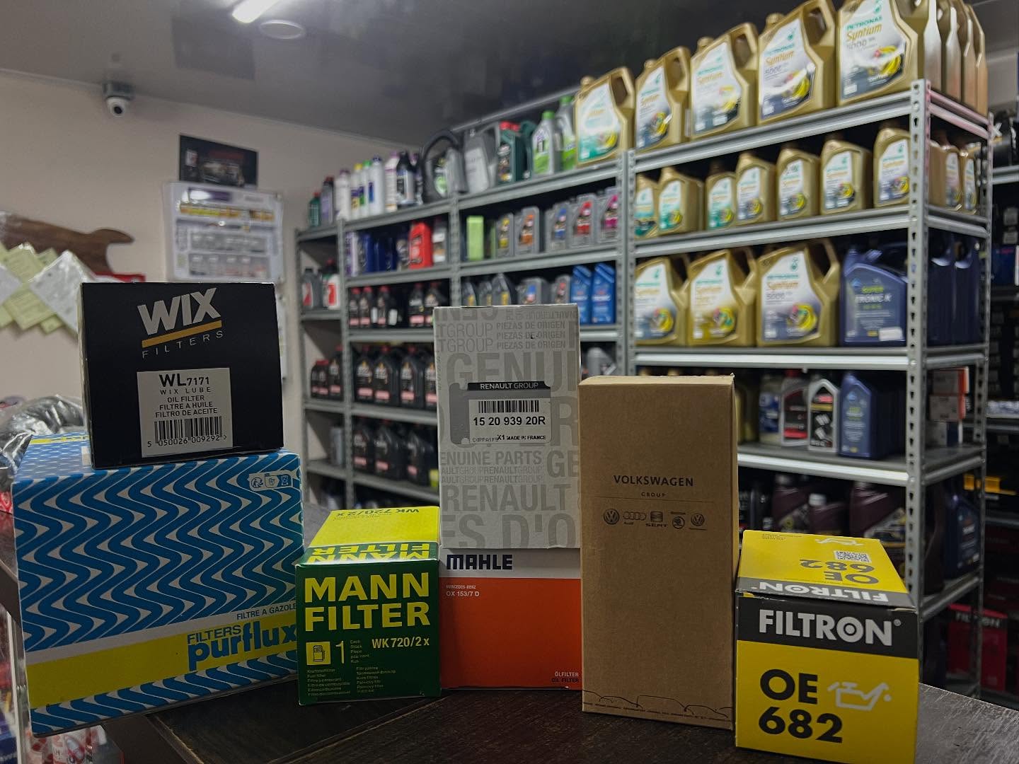 Filtre de ulei Mann, Mahle, Filtron, Wix și Purflux